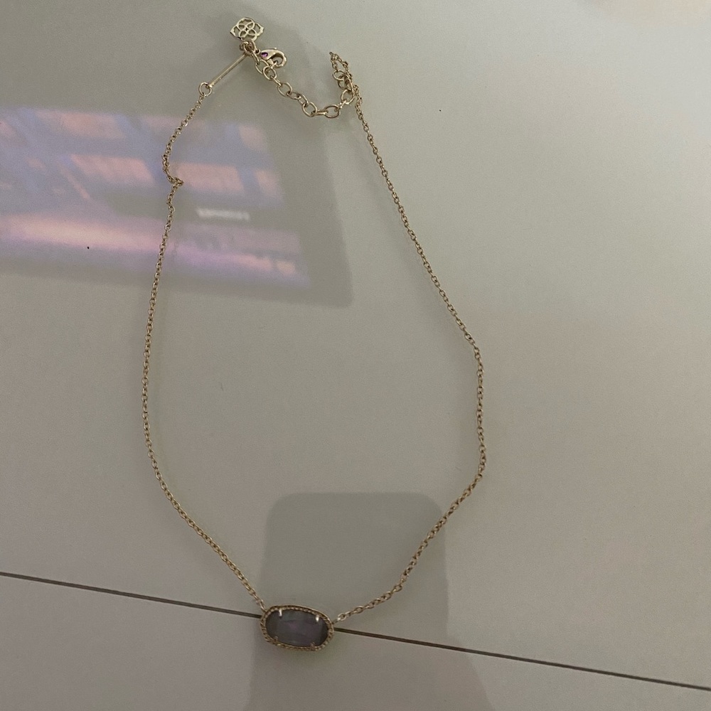 Kendra scott Elisa gold pendant